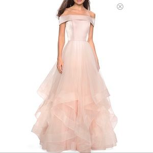 La Femme off the shoulder dress